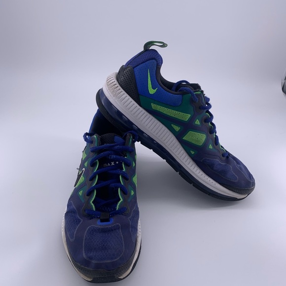 Nike Air Max Genome Royal Blue/ Green Sneakers Men’s 8 - Picture 2 of 7